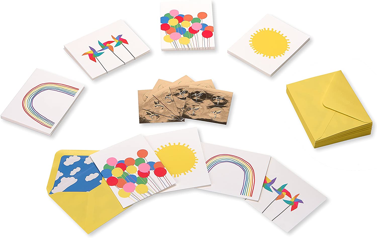 Papyrus Blank Cards with Envelopes, Hello (20-Count) - Image 2